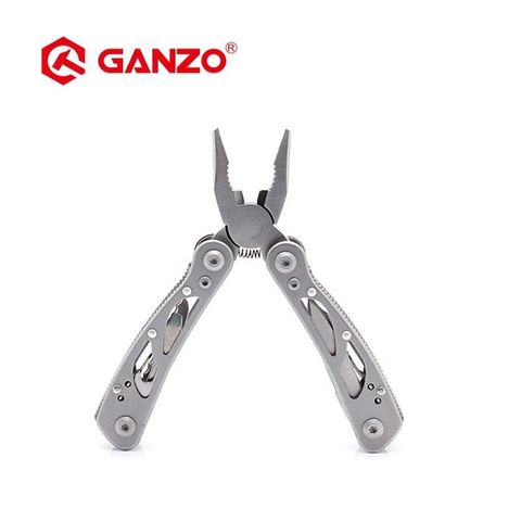 Ganzo-Juego de Herramientas G100 serie G104-S, alicates múltiples, 11 herramientas en una mano, destornillador, cuchillo plegable portátil, alicate de acero inoxidable ► Foto 1/6