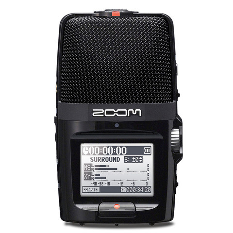 PK Tascam ZOOM portátil H2N grabador de Audio Digital Ultra portátil estéreo micrófono entrevista SLR ► Foto 1/6