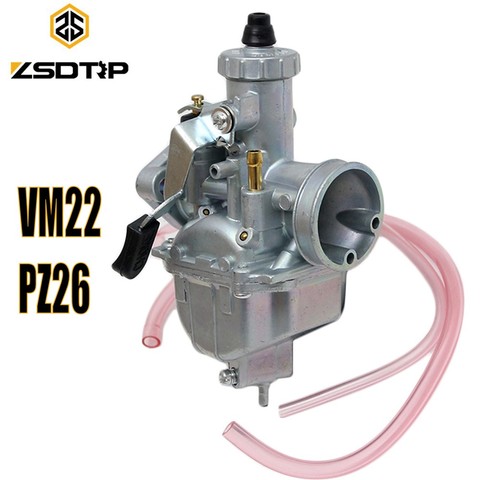 ZSDTRP Mikuni-carburador VM22, pieza de rendimiento, 26mm, 110cc, 125cc, ATV, Quad PZ26 ► Foto 1/6