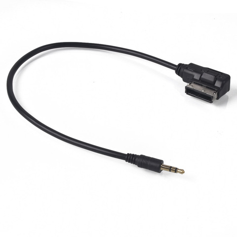 Cable auxiliar AMI para coche, adaptador de Audio y sonido de música de 3,5mm para AUDI A3, A4, A5, A6, Q5, Q7 ► Foto 1/5