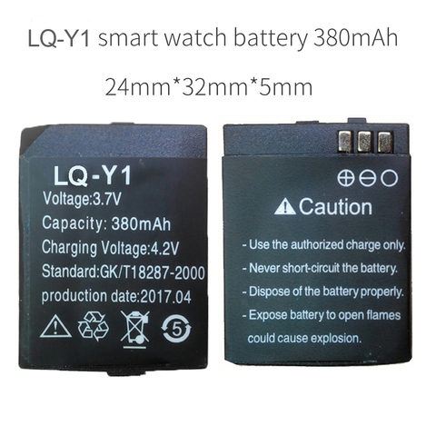 OCTelect-reloj inteligente LQ-Y1, batería de 380mAh para reloj inteligente Y1, LQ-Y1 ► Foto 1/3