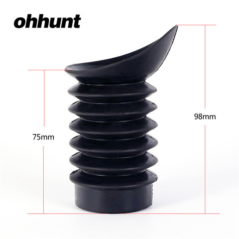 Ohhunt-Protector de goma para mira telescópica, extensor de visor, 33mm, 38mm, interior para Rifle de caza ► Foto 1/6