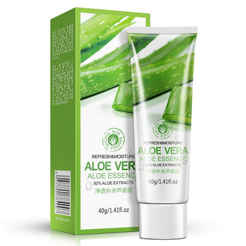 Marca bioaqua 40g crema facial de aloe vera cuidado de la cara ácido hialurónico Anti Winkle acné hidratante de blanqueamiento crema de tratamiento ► Foto 1/6