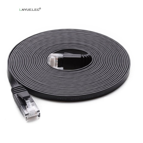 Cable plano Ethernet CAT6, 250MHz, 1000Mbps, CAT 6, conexión de red RJ45, LAN, Cable para ordenador, enrutador, portátil ► Foto 1/6