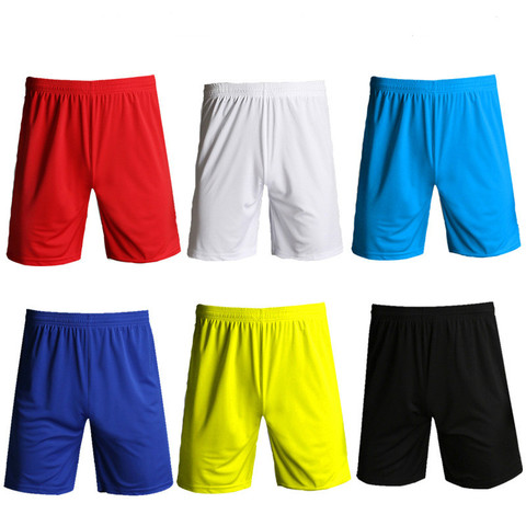 Pantalones cortos de entrenamiento de fútbol sólido para hombres, pantalones cortos de verano para correr baloncesto fútbol, pantalones cortos para niños tenis, pantalones cortos deportivos para Bádminton ► Foto 1/6