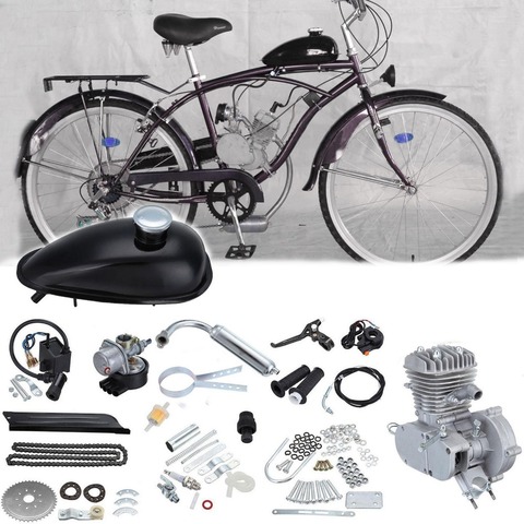 Kit de motor de gasolina de 50cc para bicicleta, juego completo de 2 tiempos para bicicleta eléctrica de montaña, motor de Gas ► Foto 1/6