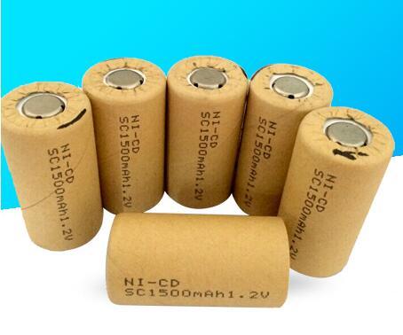 Batería NI-CD SC1500mAh 1,2 V 1500mah SC 1500mAh 1,2 V recargable baterías 15 unids/lote ► Foto 1/1