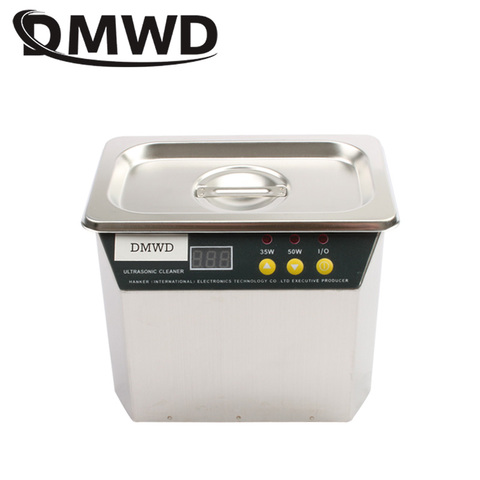 DMWD-limpiador ultrasónico Digital de 35W/50W, máquina de limpieza ultrasónica, reloj de joyería, gafas de baño de acero inoxidable, 110V, 220V ► Foto 1/6