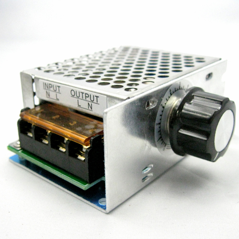 Regulador de voltaje SCR 220 W 4000 V ajustar el termostato de Control de velocidad del Motor ► Foto 1/2
