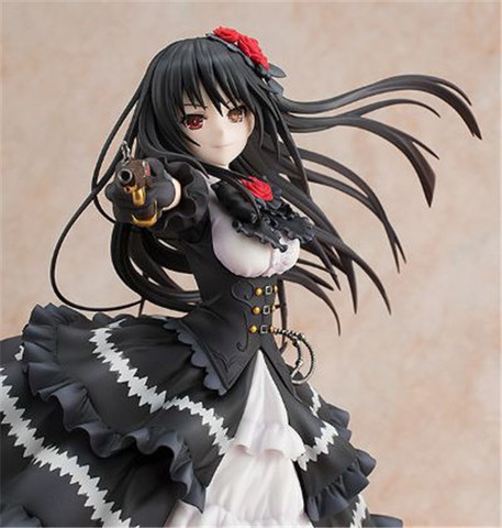 23cm fantasía fecha LIVE Tokisaki Kurumi figuras de acción de juguete muñeca de regalo de Navidad sin caja ► Foto 1/5