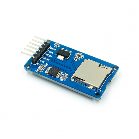 10 unids/lote tarjeta Micro SD mini lector de tarjetas TF-módulo interfaz SPI con chip convertidor de nivel ► Foto 1/4