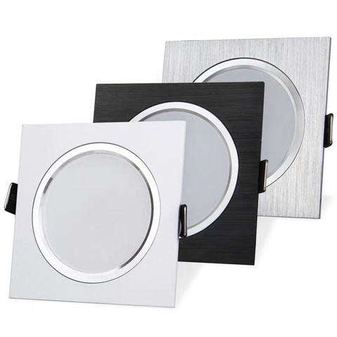 2,5 pulgadas LED Downlight 6 W 9 W 12 W blanco naturaleza blanco puro blanco empotrado lámpara LED punto de luz LED para sala de estar vestíbulo techo ► Foto 1/6