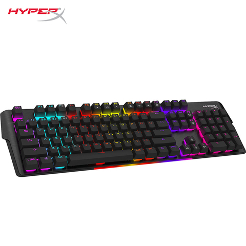 KINGSTON HyperX Mars RGB Teclado mecánico para jugar, tecla ajustable, color de fondo y brillo ► Foto 1/1