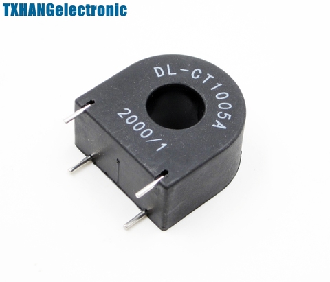 Transformador de corriente en miniatura DL-CT1005A 50A 10A/5mA, sensor de transformador de corriente, electrónica diy ► Foto 1/4