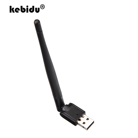Kebidu-tarjeta de red inalámbrica MT7601 de 150Mbps, miniadaptador USB 2,0, WiFi, antena de ordenador, LAN, receptor WiFi, Dongle 802,11 b/g/n, novedad ► Foto 1/6