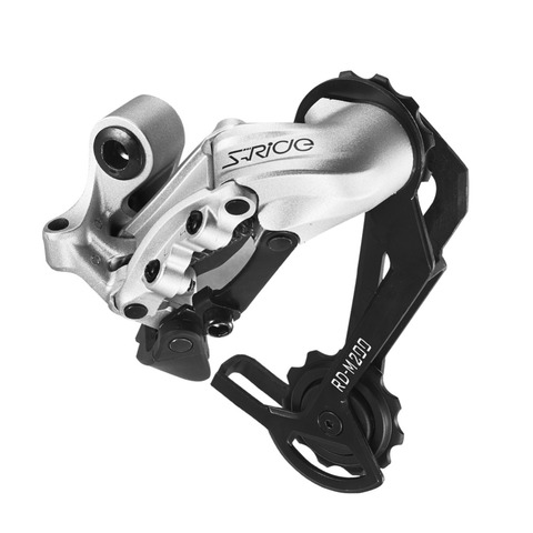 S-ride Bicicletas trasero jaula rd-r200 (caja larga) 6/7/8 velocidad cambio trasero MTB bicicleta Derailleur compatible para Shimano ► Foto 1/1