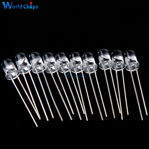 10 piezas LED 5mm 940nm de infrarrojos de tubo redondo luz diodo ► Foto 1/2