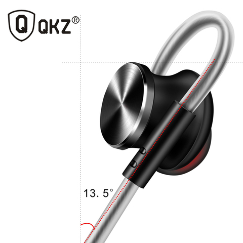 Auriculares QKZ DM10 CNC de alta fidelidad en la oreja los auriculares fone de ouvido Metal DJ MP3 auriculares inalámbricos audífonos ► Foto 1/6