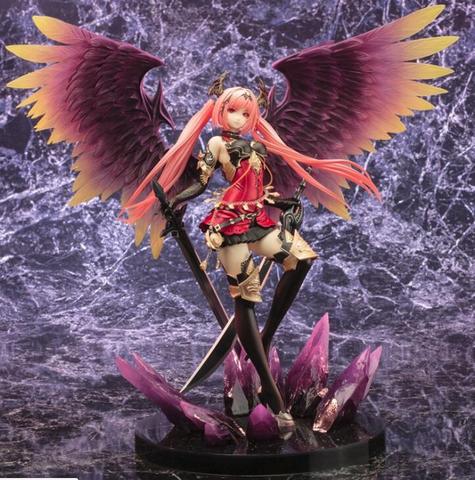 Kotobukiya-Juego de Anime Rage of Bahamut, Ángel oscuro, OLIVIA, juguete de figura de PVC en miniatura prepintado a escala 1/8 ► Foto 1/6