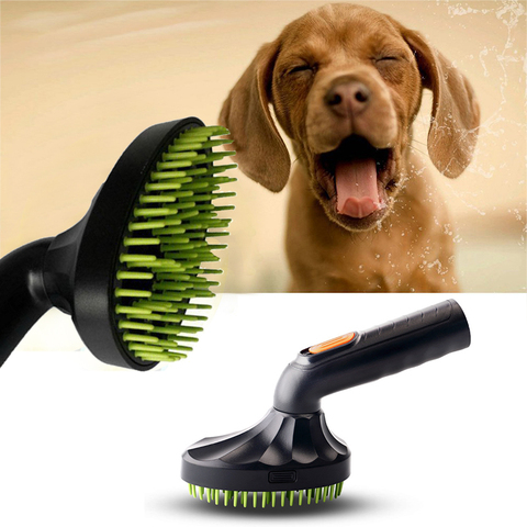 Cepillo para el cabello para mascota, gato, perro, masaje, aspirador, eliminador de pelo, Vac, boquilla para el cuidado del cabello, envío directo ► Foto 1/6