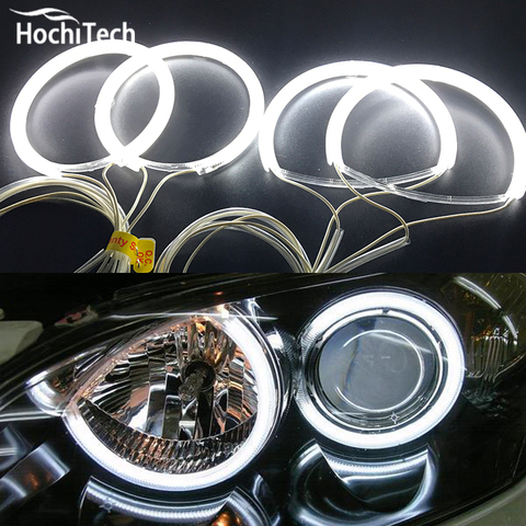 HochiTech Kit de ccfl tipo Ojo de Ángel Blanco 6000k ccfl halo anillos de los faros para Mazda 3 mazda3 2002, 2003, 2004, 2005, 2006, 2007 ► Foto 1/6