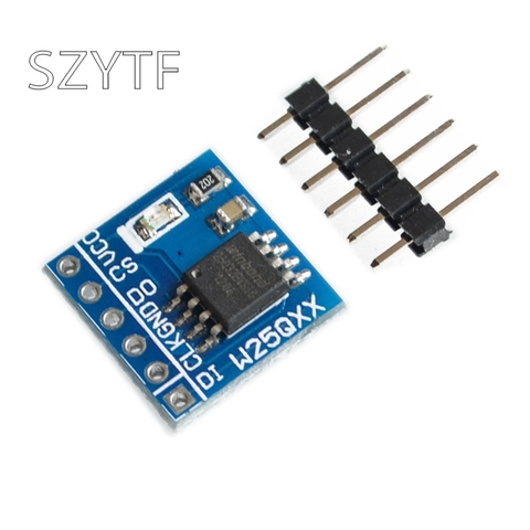 W25Q32 W25Q64 W25Q128 módulo de almacenamiento FLASH de gran capacidad interfaz SPI BV FV código STM32 ► Foto 1/2