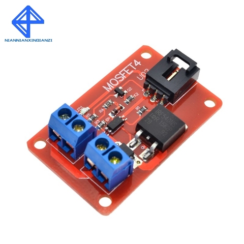 1 canal 1 botón MOSFET de ruta IRF540 + Módulo de interruptor MOSFET para Arduino ► Foto 1/6