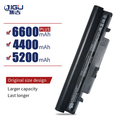 Batería JIGU para ordenador portátil, 6 celdas, para SAMSUNG N143, N145, N148, N150, N250, N250P, N260, N260P Plus ► Foto 1/6