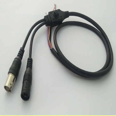 Cable de vídeo OSD de 80cm de longitud para videovigilancia, Color negro ► Foto 1/1