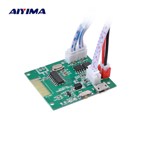 AIYIMA Mini 5,0 módulo Bluetooth con 5 W + 5 W amplificadores de potencia de Audio de Amplificador de Bluetooth computadora altavoz ► Foto 1/6