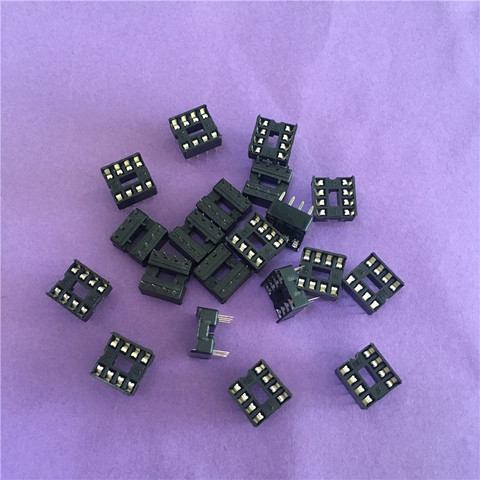 20 piezas ST079Y-Adaptador de enchufes IC, 8 pines DIP8, Base de Chip de Conector IC de tipo soldado, alta calidad, en venta ► Foto 1/3