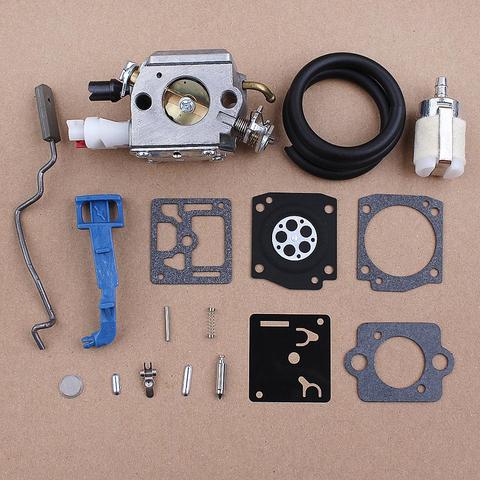 Kit de reparación de carburador para Husqvarna 340 345 346XP 350, 353, 357, 359 Zama C3-EL18 motosierras piezas 503283208 ► Foto 1/6