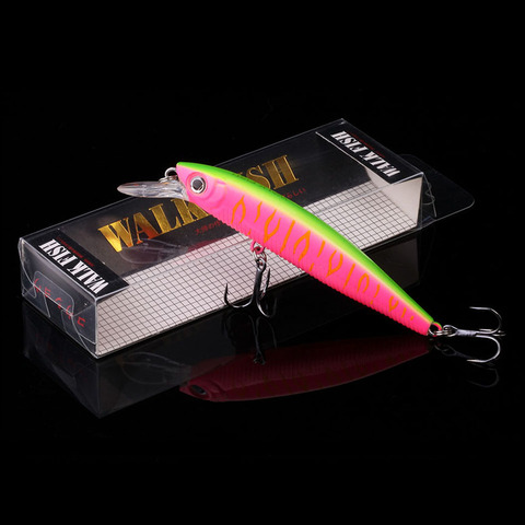 WALK FISH-nuevo modelo, 100mm, 10g, Señuelos de Pesca de calidad profesional, cebo duro, wobblers, pececillo para lucio y lubina ► Foto 1/6