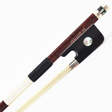 Arco de fibra de carbono para violonchelo, accesorio de piel de madera Mellow Sweet Tone Well Balance Master hecho a mano para solista MELLOR S1C ► Foto 1/6
