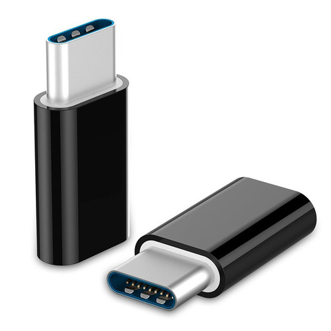 Micro USB a tipo C convertidor Original tipo-c Cable adaptador cargador rápido honor 8 Supercharge P10 más mate 9 pro nova P9 ► Foto 1/4
