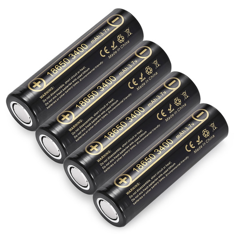 LiitoKala-batería recargable para linterna, linterna, lámpara, Lii-34A, 3,7 V, 18650, 34A, 3400MA, HK ► Foto 1/6