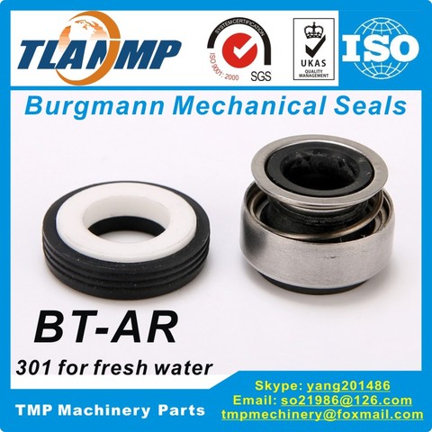 Juntas mecánicas TLANMP para bombas de agua, 301-13 (BT-AR-13) | Equivalente al sello de BT-AR Burgmann (Material: carbono/cerámica/NBR) ► Foto 1/4