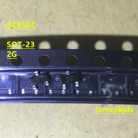 BC856B 3BT SOT-23 BC850C 2GW SOT-23, producto original nuevo, entrega rápida, 1 unids/lote ► Foto 1/1