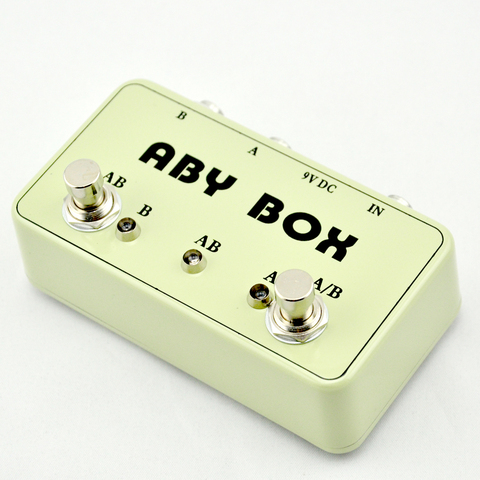 ABY-Interruptor de línea de guitarra, Pedal de Bypass-Looper, envío gratis, nuevo ► Foto 1/1