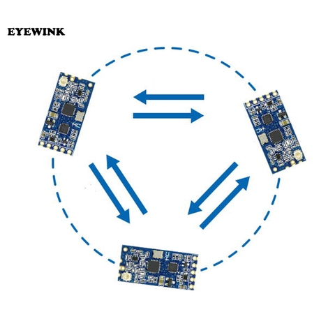 1 Uds 433Mhz HC-12 SI4463 inalámbrico Módulo de puerto serie 1000m reemplazar Bluetooth nuevo ► Foto 1/3
