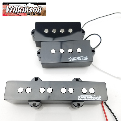 Wilkinson-pastilla de bajo eléctrico, 4 cuerdas, PB, 4 cuerdas, pastillas Humbucker MWPB + MWBJ ► Foto 1/3