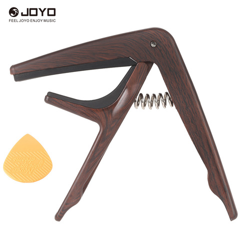 JOYO JCP-01 guitarra ligera capo de cambio rápido abrazadera llave de acero plástico con púa de guitarra para guitarra eléctrica acústica de 6 cuerdas ► Foto 1/6