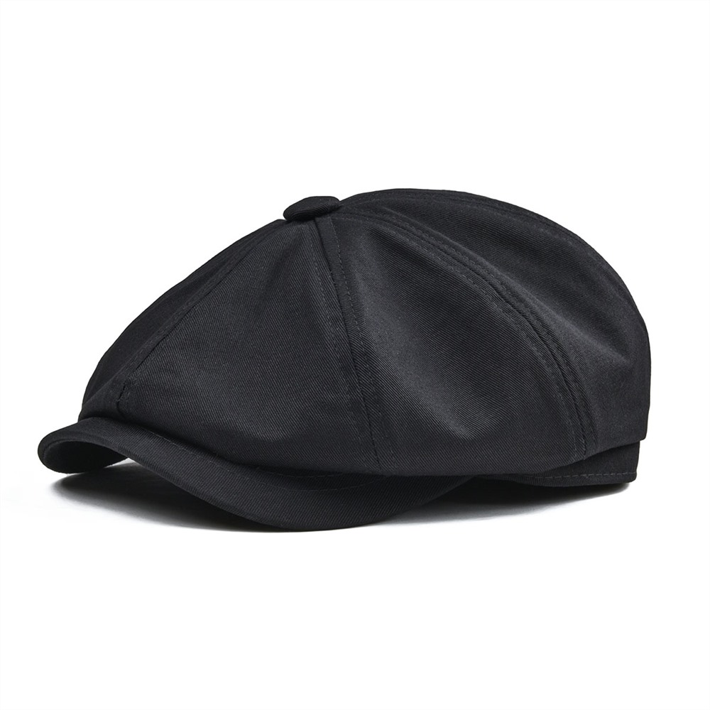  BOTVELA - Gorra plana para hombre de 8 piezas, 100