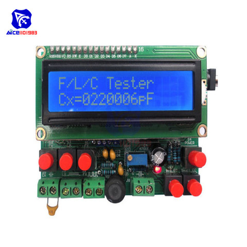 Medidor de capacitancia LCD1602 multifuncional sin soldadura, inductor de frecuencia, potenciómetro de Trimmer, Kit DIY ► Foto 1/3