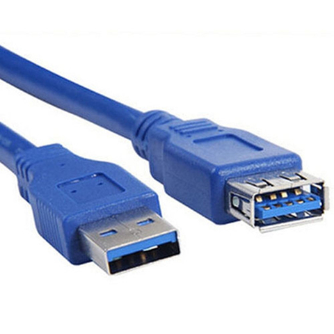 Cable de extensión USB 0,3, extensor macho a hembra para teléfono y PC, 0,5/1/1/2/1, 3,0, 8/3M ► Foto 1/4