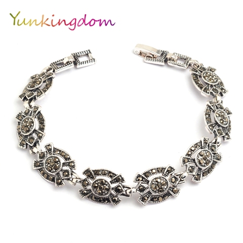 Yunkingdom Vintage pulsera encantadora resina étnico Bohemia pulseras para las mujeres K1800 ► Foto 1/6