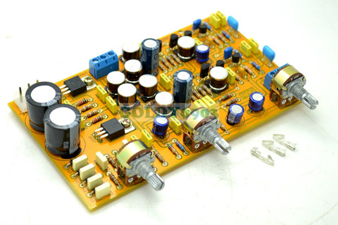 YS NAD-Placa de preamplificador de tono Hifi, doble canal, 8DB, para altavoz, componente discreto, amplificadores, A992/C1845 ► Foto 1/1