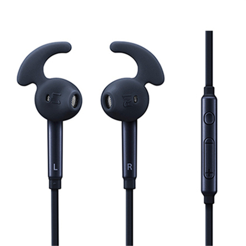 KALUOS 3,5mm en el auricular del oído para Samsung S7 S6 S9 S8 más música auriculares de teléfono móvil inteligente con cable Sport auriculares con micrófono ► Foto 1/6