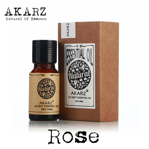 Aceite Esencial de Rosa AKARZ famosa marca natural Brillos cosméticos vela jabón aromas DIY olor material aceite de rosa ► Foto 1/5