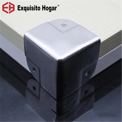 Acero inoxidable 304 aviación esquina Caja de Herramientas caja de aleación de aluminio de presión tres pan ángulo Protector ► Foto 1/1